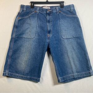 Levi Strauss Signature Vintage Y2K Denim Shorts Size 38